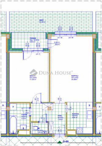 Eladó téglalakás, Miskolcon 60.9 M Ft, 2 szobás