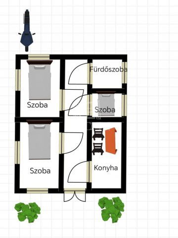 Eladó családi ház, Kerepesen 89.9 M Ft, 3 szobás