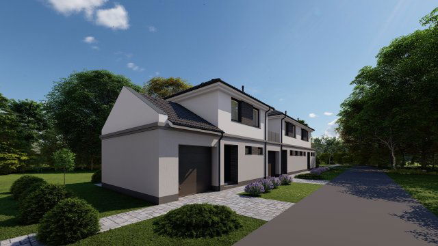 Eladó sorház, Hajdúböszörményen 89.9 M Ft, 3 szobás