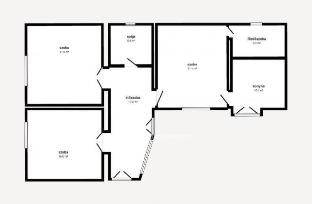 Eladó családi ház, Ópályin 23 M Ft, 3 szobás