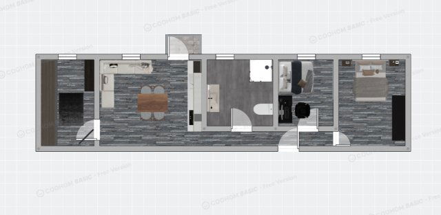 Eladó téglalakás, Komlón 33 M Ft, 3 szobás