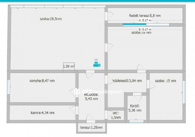 Kiadó családi ház, albérlet, Szekszárdon 250 E Ft / hó