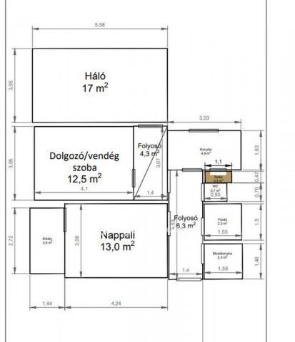 Eladó panellakás, Budapesten, III. kerületben 82 M Ft, 3 szobás