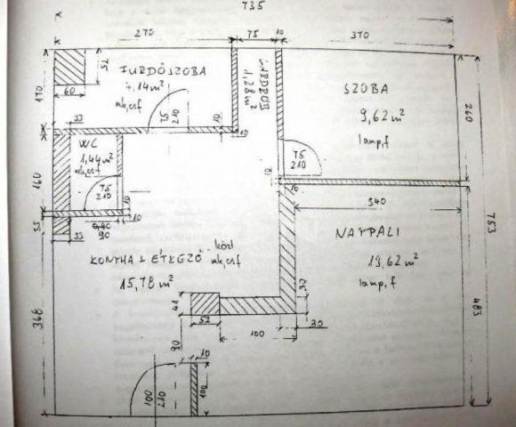 Kiadó téglalakás, albérlet, Kecskeméten 130 E Ft / hó