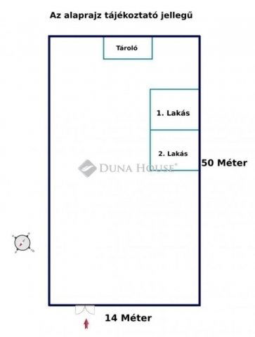 Eladó ikerház, Budapesten, XVIII. kerületben 49.9 M Ft, 2 szobás
