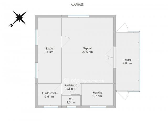 Eladó családi ház, Balatonvilágoson 57.9 M Ft, 2 szobás