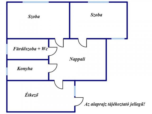 Eladó családi ház, Nyíribronyon 8.5 M Ft, 2 szobás