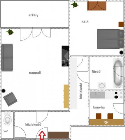 Eladó téglalakás, Budapesten, XVI. kerületben 60.99 M Ft