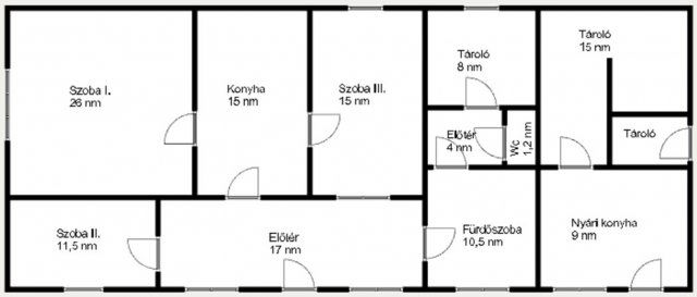 Eladó családi ház, Mezőtúron 14.2 M Ft, 3 szobás