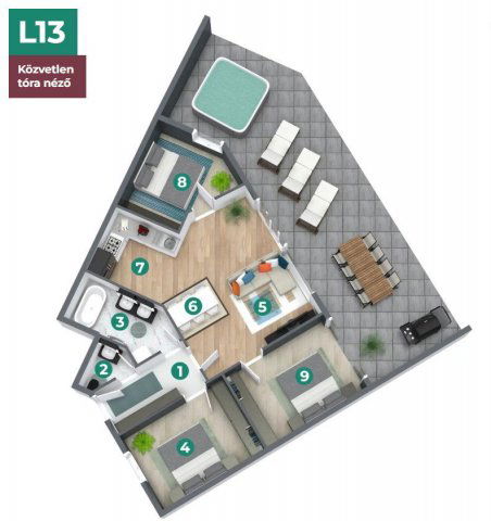 Eladó téglalakás, Balatonszemesen 174.9 M Ft, 4 szobás