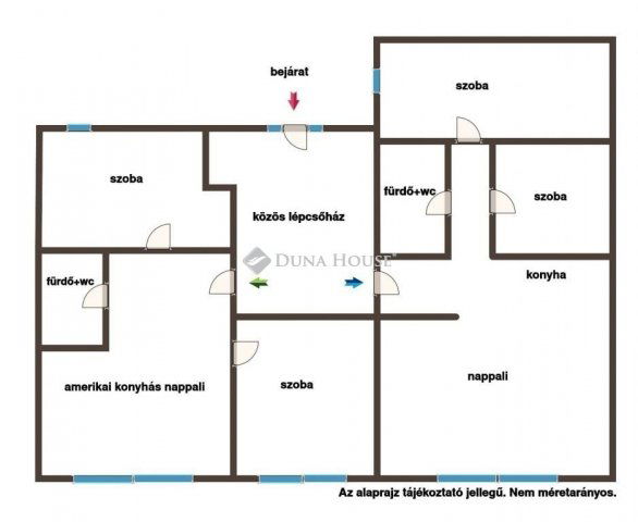 Eladó téglalakás, Budapesten, VI. kerületben 104.9 M Ft