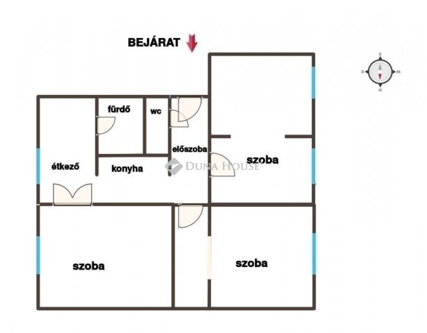Eladó téglalakás, Veszprémben 62.9 M Ft, 2+1 szobás