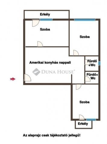 Eladó téglalakás, Budapesten, VII. kerületben 135 M Ft, 4 szobás