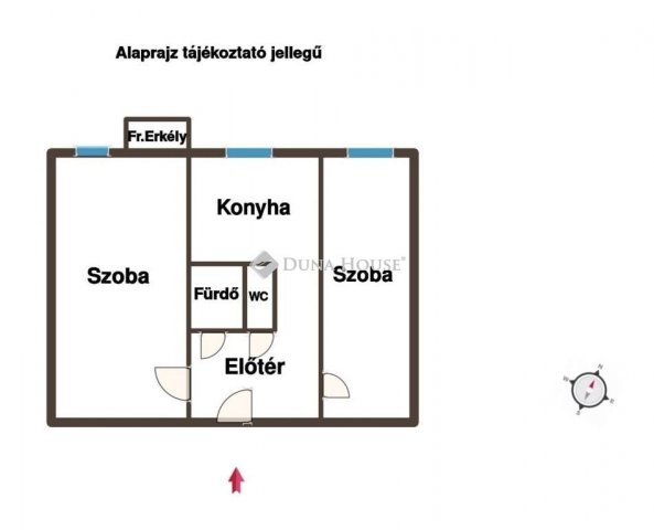 Eladó panellakás, Székesfehérvárott 49 M Ft, 2 szobás
