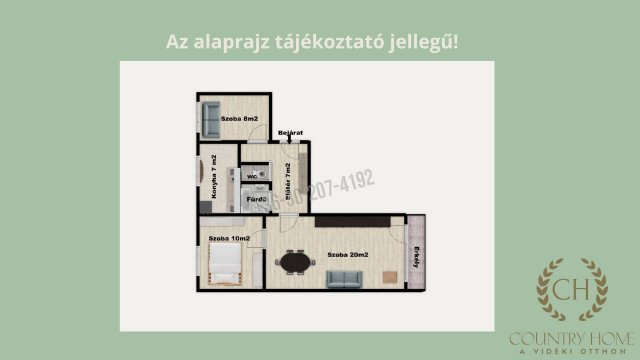 Eladó panellakás, Szegeden, Retek utcában 52.5 M Ft, 3 szobás