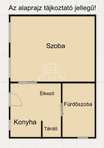 Eladó téglalakás, Budapesten, IX. kerületben 49.9 M Ft, 1 szobás