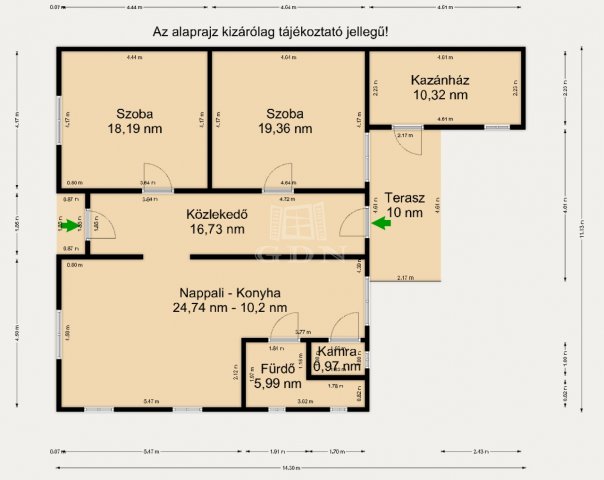 Eladó családi ház, Valkón 58 M Ft, 2 szobás