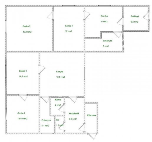 Eladó családi ház, Debrecenben 135 M Ft, 4+1 szobás
