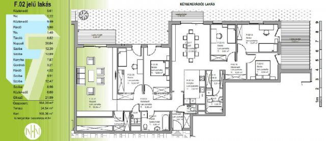 Eladó téglalakás, Érden 230.76 M Ft, 6 szobás