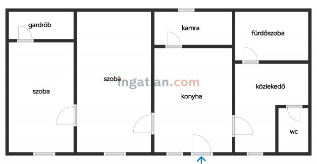 Eladó téglalakás, Budapesten, XX. kerületben 45 M Ft, 2 szobás