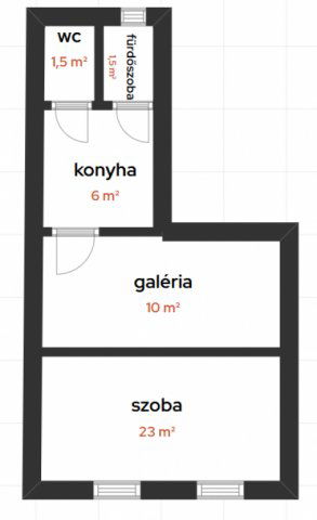 Eladó téglalakás, Budapesten, VII. kerületben 44.5 M Ft