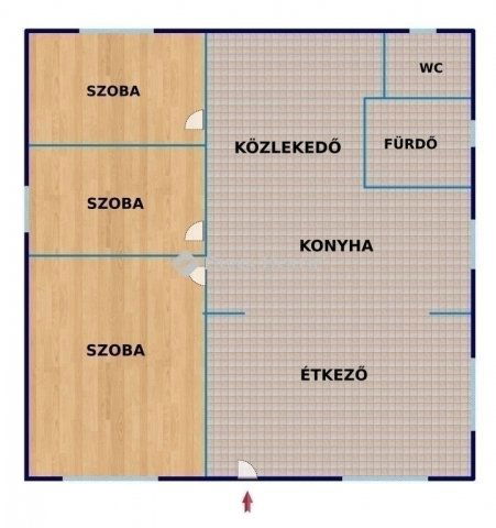 Eladó családi ház, Budapesten, XX. kerületben 80 M Ft, 3 szobás