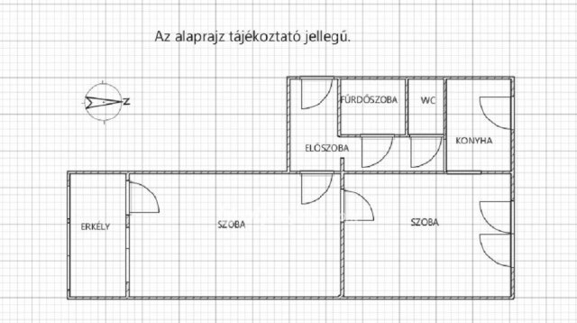 Eladó panellakás, Budaörsön 69.9 M Ft, 2 szobás