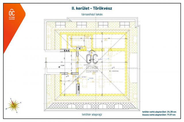 Eladó téglalakás, Budapesten, II. kerületben 99.9 M Ft, 3 szobás