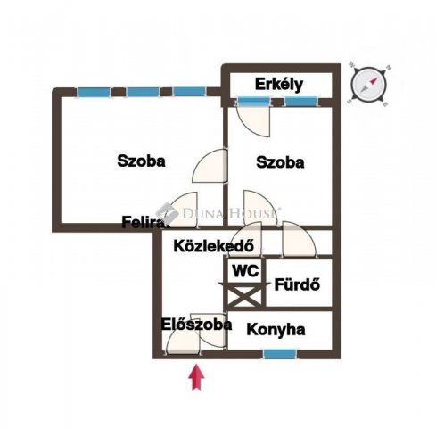 Eladó panellakás, Budapesten, X. kerületben 54.99 M Ft, 2 szobás