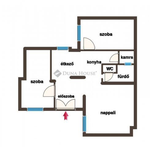 Kiadó téglalakás, albérlet, V. kerületben, Vigyázó Ferenc utcában