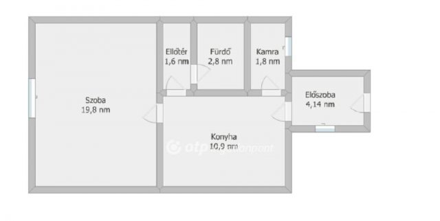 Eladó családi ház, Szekszárdon 12.5 M Ft, 1 szobás