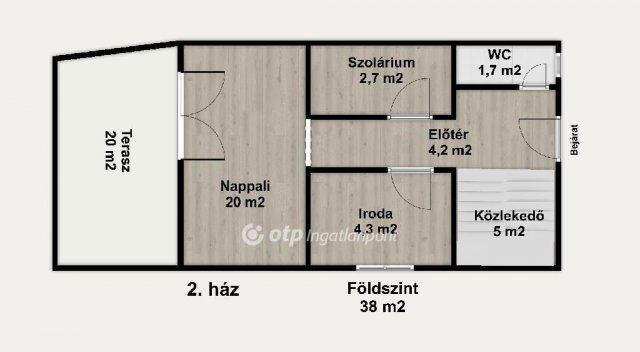 Eladó családi ház, Levélen 276 M Ft, 5+2 szobás