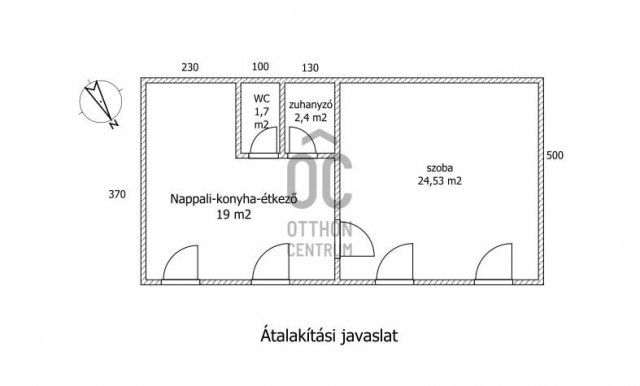 Eladó téglalakás, Budapesten, VI. kerületben 74.5 M Ft, 1 szobás