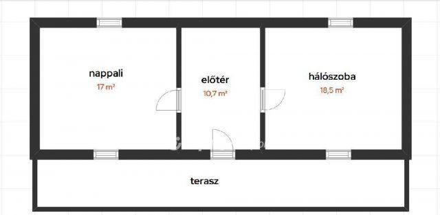Eladó családi ház, Tyukodon 4 M Ft, 2 szobás