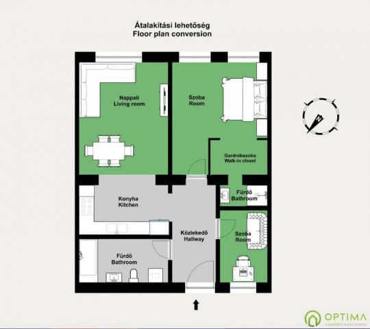 Eladó téglalakás, VII. kerületben, Marek József utcában
