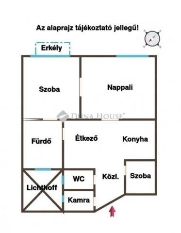 Eladó téglalakás, Budapesten, XIII. kerületben 78.9 M Ft