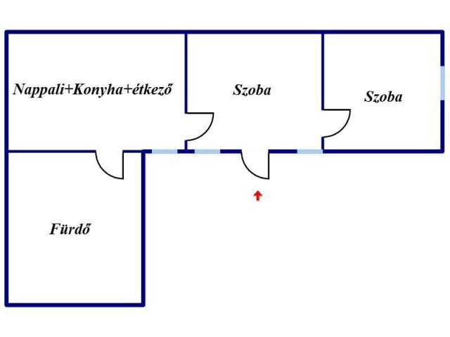 Eladó családi ház, Demecseren 9.9 M Ft, 2 szobás