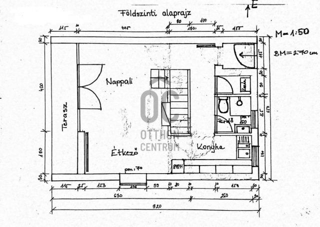 Eladó családi ház, Miskolcon 89 M Ft, 2 szobás
