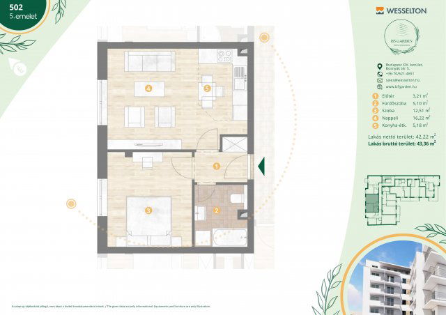 Eladó téglalakás, Budapesten, XIV. kerületben, Bosnyák utcában