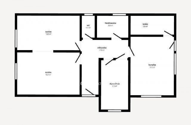 Eladó családi ház, Nyíregyházán 58 M Ft, 3+1 szobás