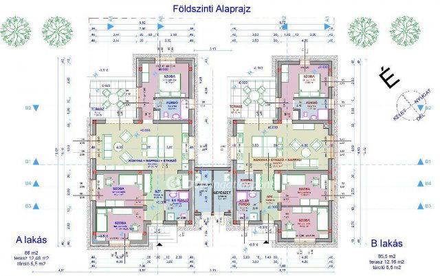Eladó ikerház, Gárdonyban 101.2 M Ft, 4 szobás