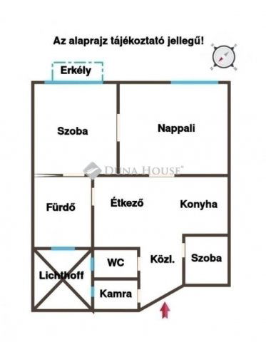 Eladó téglalakás, Budapesten, XIII. kerületben 78.9 M Ft
