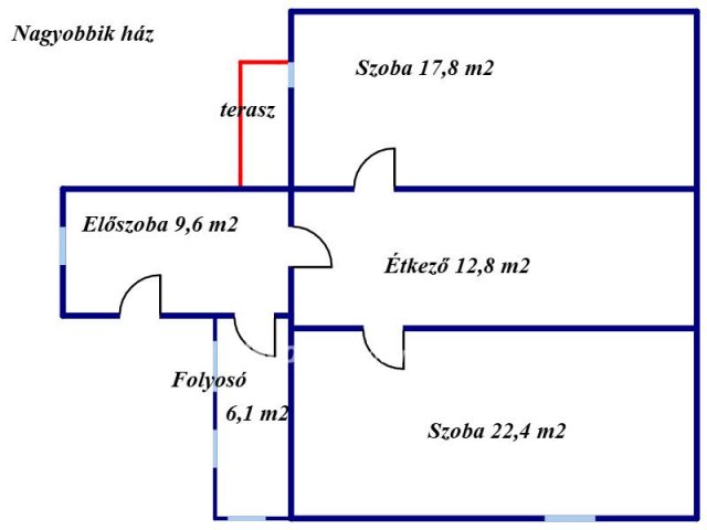 Eladó családi ház, Bükkábrányban 12.5 M Ft, 3+1 szobás