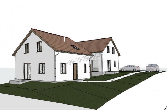 Eladó ikerház, Gödöllőn 115 M Ft, 5 szobás