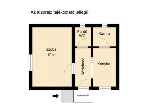 Eladó családi ház, Derecskén 15.5 M Ft, 1 szobás