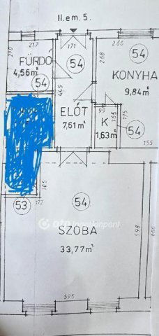 Eladó téglalakás, Budapesten, VI. kerületben 89.9 M Ft, 2 szobás