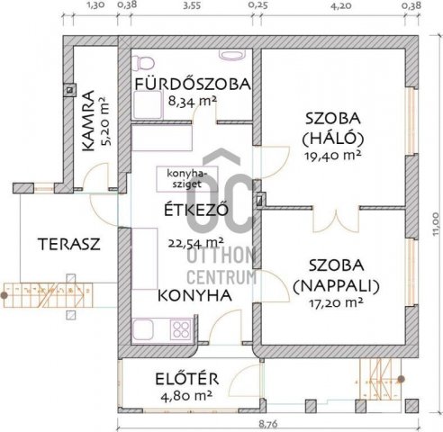 Eladó téglalakás, Budapesten, XIV. kerületben 98 M Ft, 2 szobás