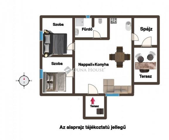 Eladó családi ház, Dányon 46 M Ft, 1+2 szobás