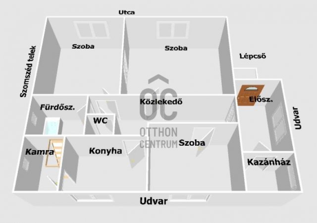 Eladó családi ház, Szegeden 59.9 M Ft, 3 szobás