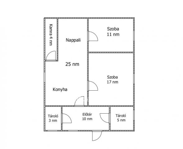 Eladó mezogazdasagi ingatlan, Szentesen 4.8 M Ft, 3 szobás